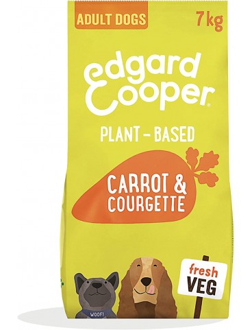 Edgard & Cooper Cibo secco a base vegetale per cani adulti - Barbabietola e zucca fragranti 7kg - Proteine ​​perfettamente