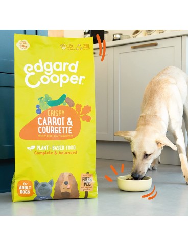 Edgard & Cooper Cibo secco a base vegetale per cani adulti - Barbabietola e zucca fragranti 7kg - Proteine ​​perfettamente