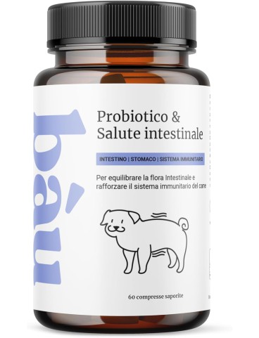 Bau Cosmesi Probiotici per Cani, Fermenti Lattici Cane, Supporto Gastrointestinale Cane, Probiotico Digestivo per Cani Prurito,