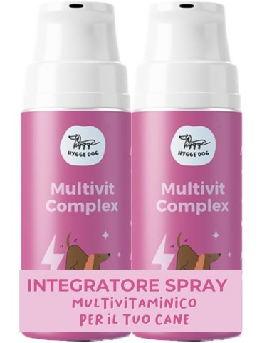 Multivit Complex GEL | Integratore Multivitaminico Cane | Topper Liquido con Vitamine per Cani A‑B‑C‑D3‑E, Minerali e Aminoacidi